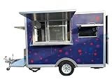 Mobile Food Truck with Refrigerator