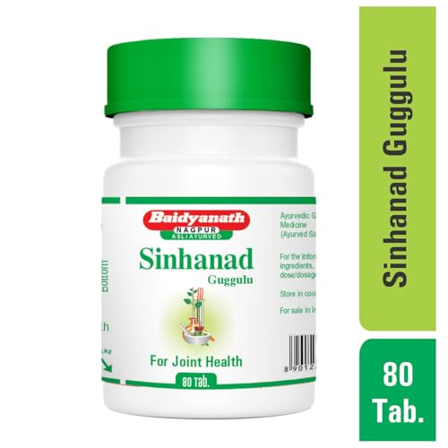 Baidyanath Asli Ayurved Sinhanad Guggulu for Gout - 80 Tablets