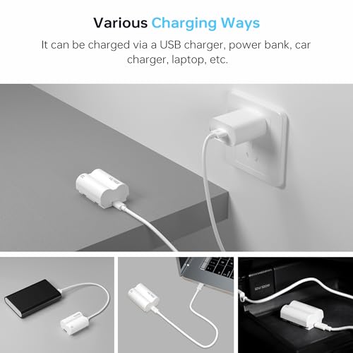 VILTROX 2 Pack NP-W235 Batería de Repuesto para cámara de 2400mAh con USB-C y Carga rápida de 2,5 h Recargable Compatible con Fujifilm X-T5, X-T4, VG-XT4, X-S20, X-H2S, X-H2, GFX50S II - imagen 7