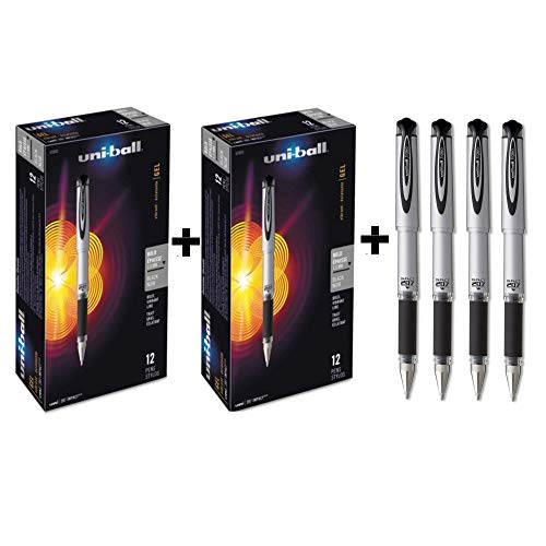 Sanford Brands Uni-Ball 207 Impact Gel Black Pen (28)