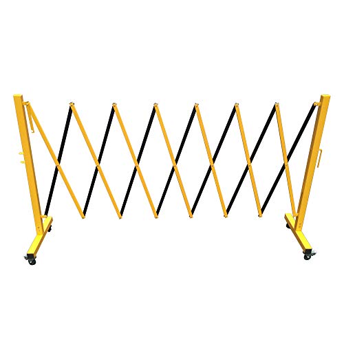 Flexibarrier 3,6 m Barriera estensibile (nero e giallo)