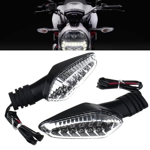 Indicateurs clignotants arrière LED moto Monster 695 696 796 821 - 2