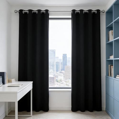 Draperies Intérieures 175x200 cm Isolant Thermique et Anti UV