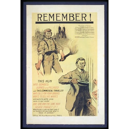 Impression giclée Remember the Hun 101x127cm pour habiller un grand mur vide
