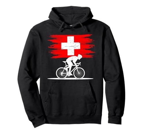 Switzerland Road Cyclist Racing Bike Hoodie