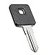 Alamor Motorrad Zündung Blank Schlüssel für Harley Davidson Sportster 883 1200