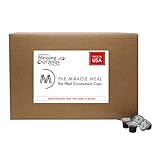 The Miracle Meal Pre-filled Communion Cups and Wafer Set - Box of 1000 - with 100% Trusted Concord...