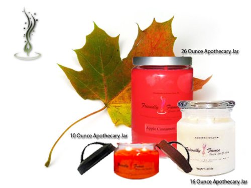 (Apothecary Collection) Soy Apothecary Jar Candle Sweet Potato Pecan Pie Dye-Free 26 Oz