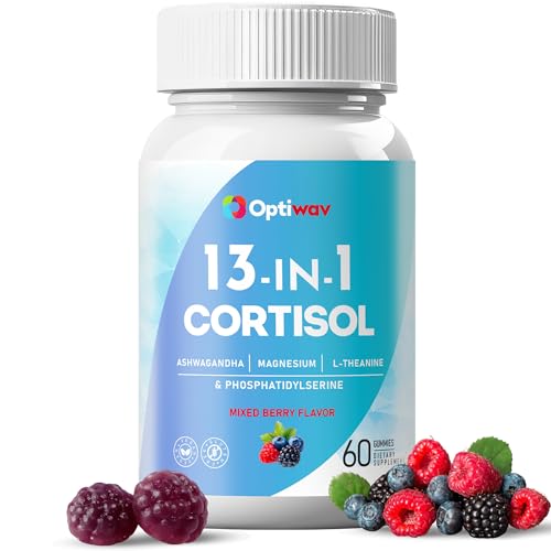 Optiwav Cortisol Reducer Gummies for Women Men