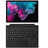 Microsoft Surface Pro 6 12.3' Intel i5 8GB/256GB Tablet with Surface Pro Keyboard Bundle (Renewed)