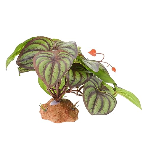 balacoo Reptile Box Plants Terrarium Plant Decor Realistic Resin for Reptile Hide
