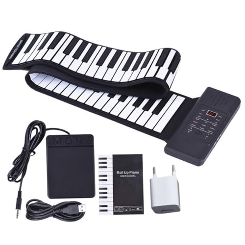 TOYANDONA 1 Ensemble 88 Rouleaux 88 Touches De Piano Piano Électronique Portable Clavier En Silicone Piano Instrument De Musique Piano Pour Débutant 88 Touches Piano Pliable 88 Touches - Les Beatles, Paul McCartney, John Lennon, RIngo Starr, George Harrison TOYANDONA 1 Ensemble 88 Rouleaux 88 Touches De Piano Piano Électronique Portable Clavier En Silicone Piano Instrument De Musique Piano Pour Débutant 88 Touches Piano Pliable 88 Touches