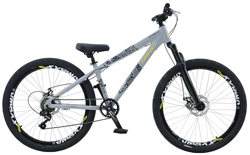 Bicicleta Aro 26 Rino FRX 7v Shimano Pneu Vmaxx Largo (Cinza)