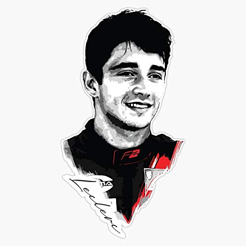 TCT Trading Charles Leclerc Vinyl Stickers Waterproof Decal Car, Laptop, Bumper Stickers 5