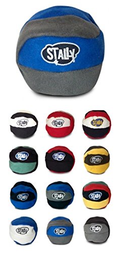 Stally Footbag Hacky Sack. 4 Panel Sand-Filled Footbag, Assorted Colors