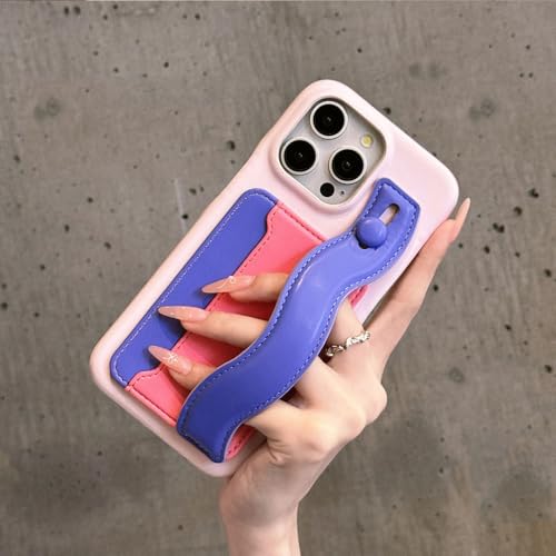 【SUYYPW】 適用 iPhone Air 人気 ケース カード収納 おしゃれ ツートン バイカラー シンプル ストラップ付き レトロ 美しい アイホンエア 保護カバー かわいい 女性 耐衝撃 あいふぉんair スマホケース スタンド機能 良い手触り 可