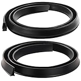 Storm Door Parts Sweep Replacement for Larson and Pella Storm Door Expander Sweep for Vinyl and Metal Doors Storm Door Seal Rubber Strip- 1 Pack (2 Pieces)