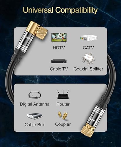 Bluerigger CBL-COAX-15FT Rg6 Coaxial Cable thumb #3
