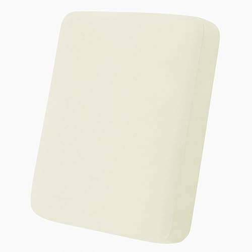 Miniatura 24 de hyha Fundas de cojín de sofá estampadas, fundas de sofá florales lavables para sofá de 3 cojines, fundas de cojín elásticas con patrón de Rojo y