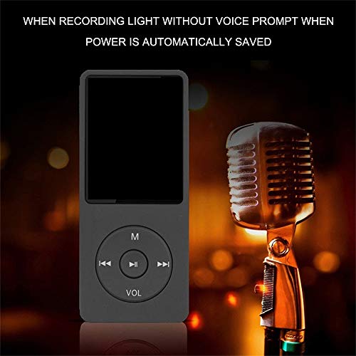Extaum Leitor Mp3 / Mp4 De Música Portátil Com Ecrã De 1,8 '' Com Rádio Fm Voice Recorde Para Cria
