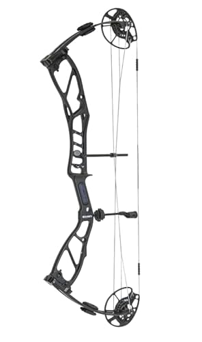 Elite Archery Basin RTS Compound Bow 70# Ninja Black Right
