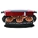 George Foreman 5-Serving Removable Plate Electric Indoor Grill and Panini Press, Red, GRP0004R, 17.2 x 12.1 x 6.2 inches