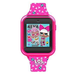 Disney Girl’s Digital Quartz Watch with Silicone Strap LOL4264