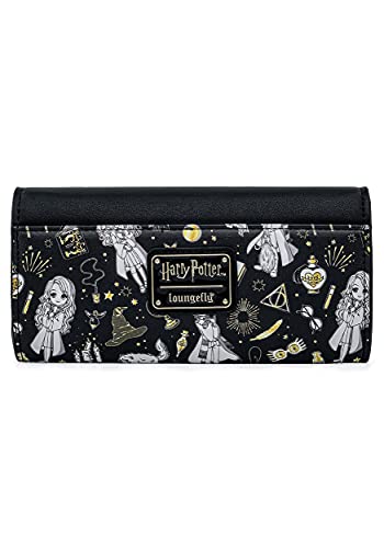 Loungefly Harry Potter Magical Elements All Over Print Faux Leather Wallet2