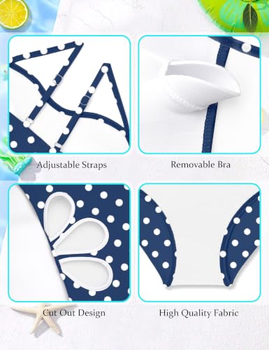 Image of Girls Swimsuit Adjustable Straps Cut Out One Piece Bathing Suit with Solid Color Cover Up Skirt Girls' Swimwear 5-16Y