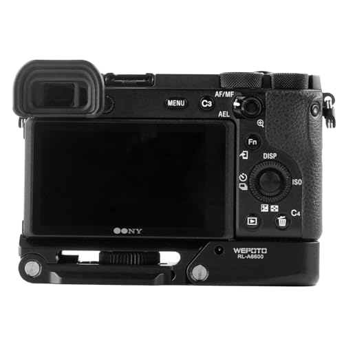 Placa en L variable para Sony A6600 que agiliza el cambio vertical 7