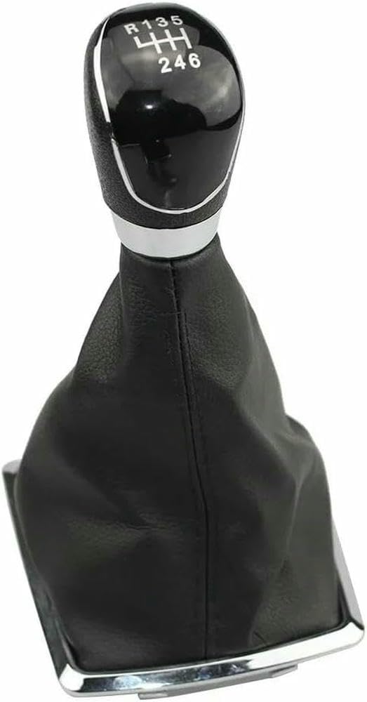 GZNBB Car 5/6 Speed Car Manual Gear Shift Knob Shifter Lever Accessories, for Ford Focus 2 MK2 2005-2011 for Fiesta Kuga 2008-2012