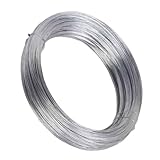 SHOUCAN Diameter 1mm, High Purity Aluminium Wire Length 6M Diameter 0.9Mm-1.2Mm Bendy Craft Wire for DIY Making, Industry, Home