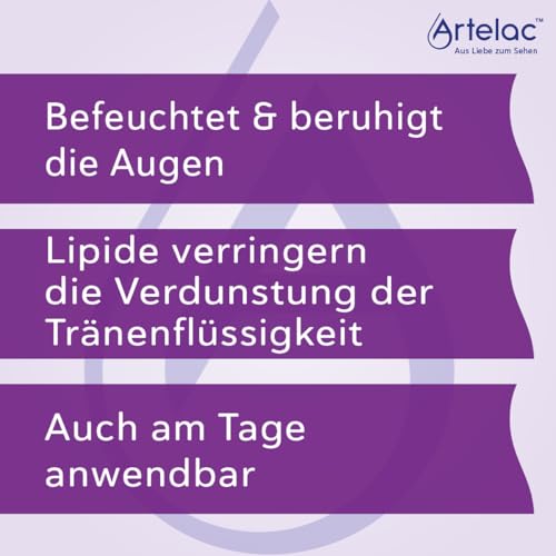 Augensalbe Artelac NighttimeGel – Augengel für trockene Augen