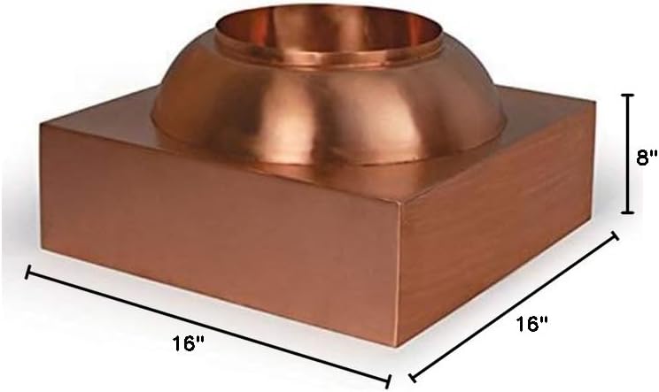 Atlantic CB16P Copper Bowl Pedestal