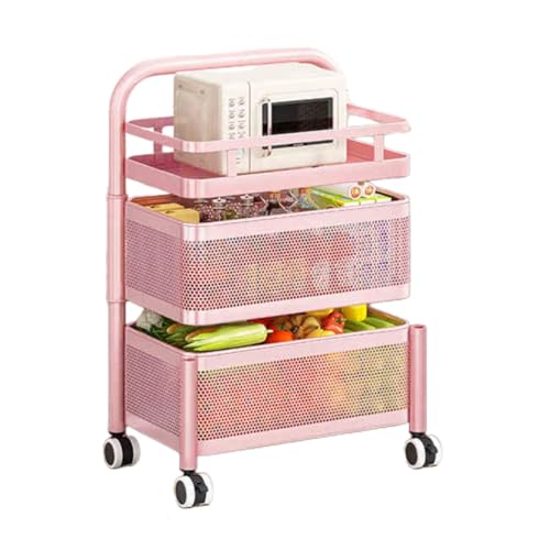 Genérico Cesta Giratoria De Almacenamiento Cuadrada De Múltiples Capas, Estante Giratorio For Verduras, Organizador De Almacenamiento For Baño/Cocina, For Frutas, Maíz(Color 2,3 Tiers)