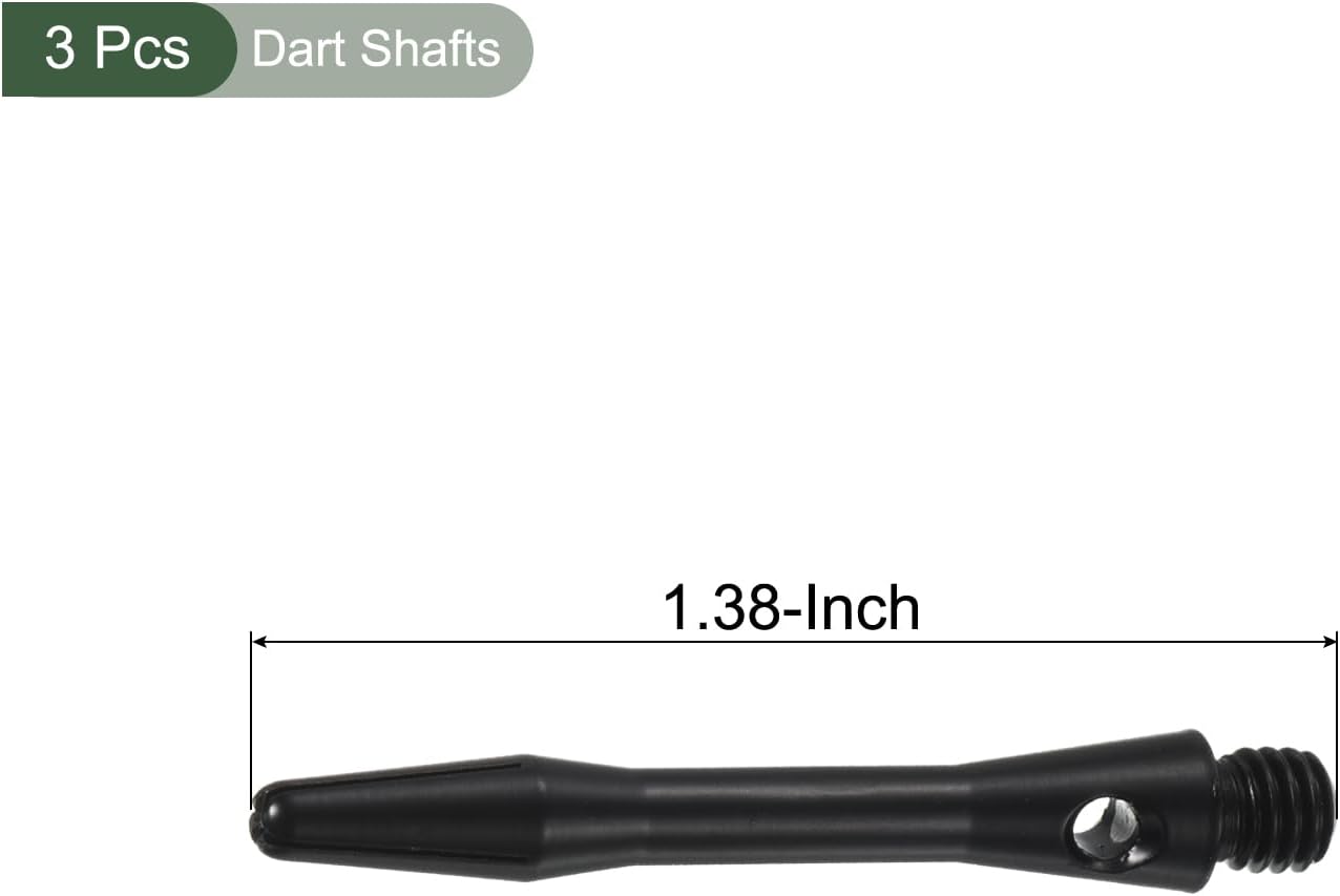 YOKIVE Dart Shafts, Indoor Outdoor Plastic Medium Thread Dart Stem Replacement Dart