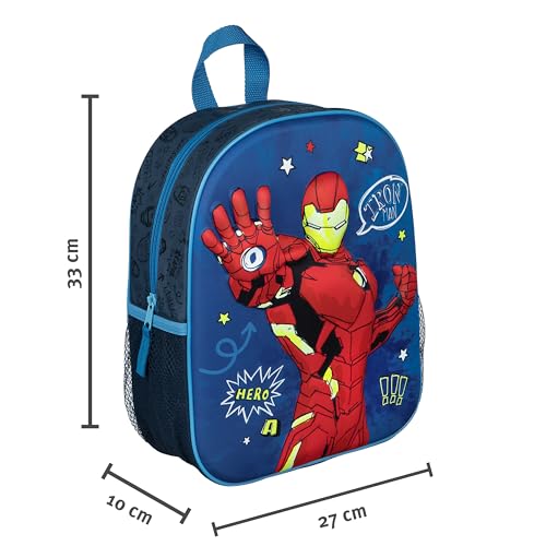 Sac à dos 3D Avengers avec bretelles réglables Undercover