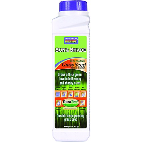 Bonide 60220 Sun and Shade Grass Seed, 3/4-Pound