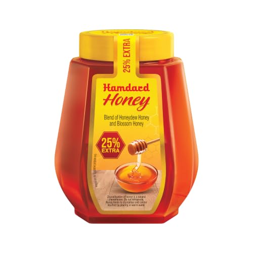 Image of Hamdard Honey Pet Bottle | Pure and Natural | Raw, Unprocessed & Unpasteurized Honey | No Sugar Adulteration | 500 GM
