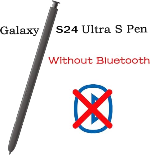 Image of Galaxy S24 Ultra S Pen Replacement for Samsung Galaxy S24 Ultra S Pen WithoutBluetooth for Samsung Galaxy S24 Ultra 5G Stylus Pen, EJ-PS928BYEGUS(Dark Gray)