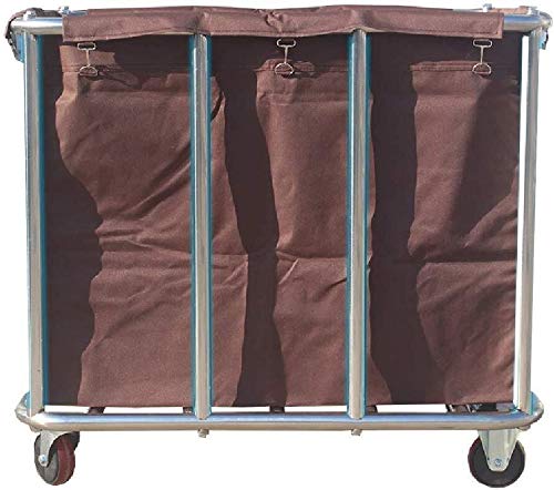 Chariot à linge de service pour simplifier la collecte des draps sales