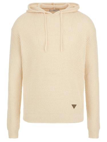 GUESS Men's Eco Derik Hoodie Stitched Sweater2