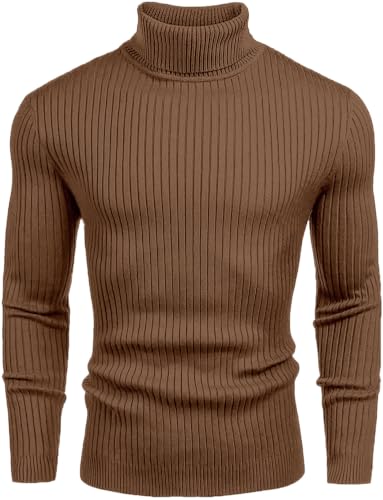 Image of NORTHWIND Men's High Turtle Neck Cotton T-Shirt