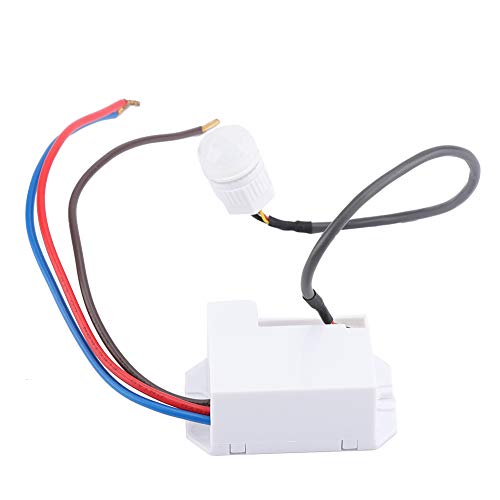 Preisvergleich Produktbild Riuty Induktionsschalter Human Induktionsschalter Infrarot Sensor AC110-240V 5A Induktionsschalter Infrarot Sensor einstellbar für Licht