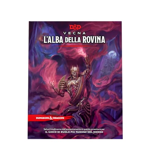 Dungeons & Dragons – Vecna L’Alba della Rovina| Campagna di D&D per i livelli 10-20 | Libro di avventura GDR (Versione Italian
