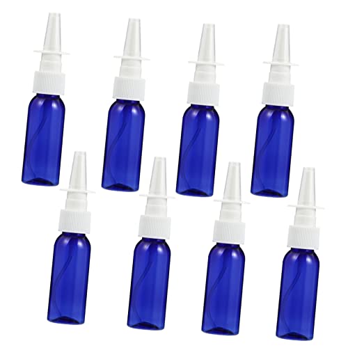 DINHEAROM 8Piezas Botellas de Pulverización Portátiles Prueba de Fugas para Spray Nasal Lociones y para y