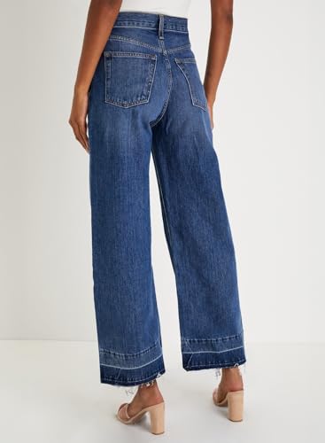 Astylish Women's High Waisted Wide Leg Jeans Trendy Straight Leg Jeans Zimbaplatinum Denim Pants2