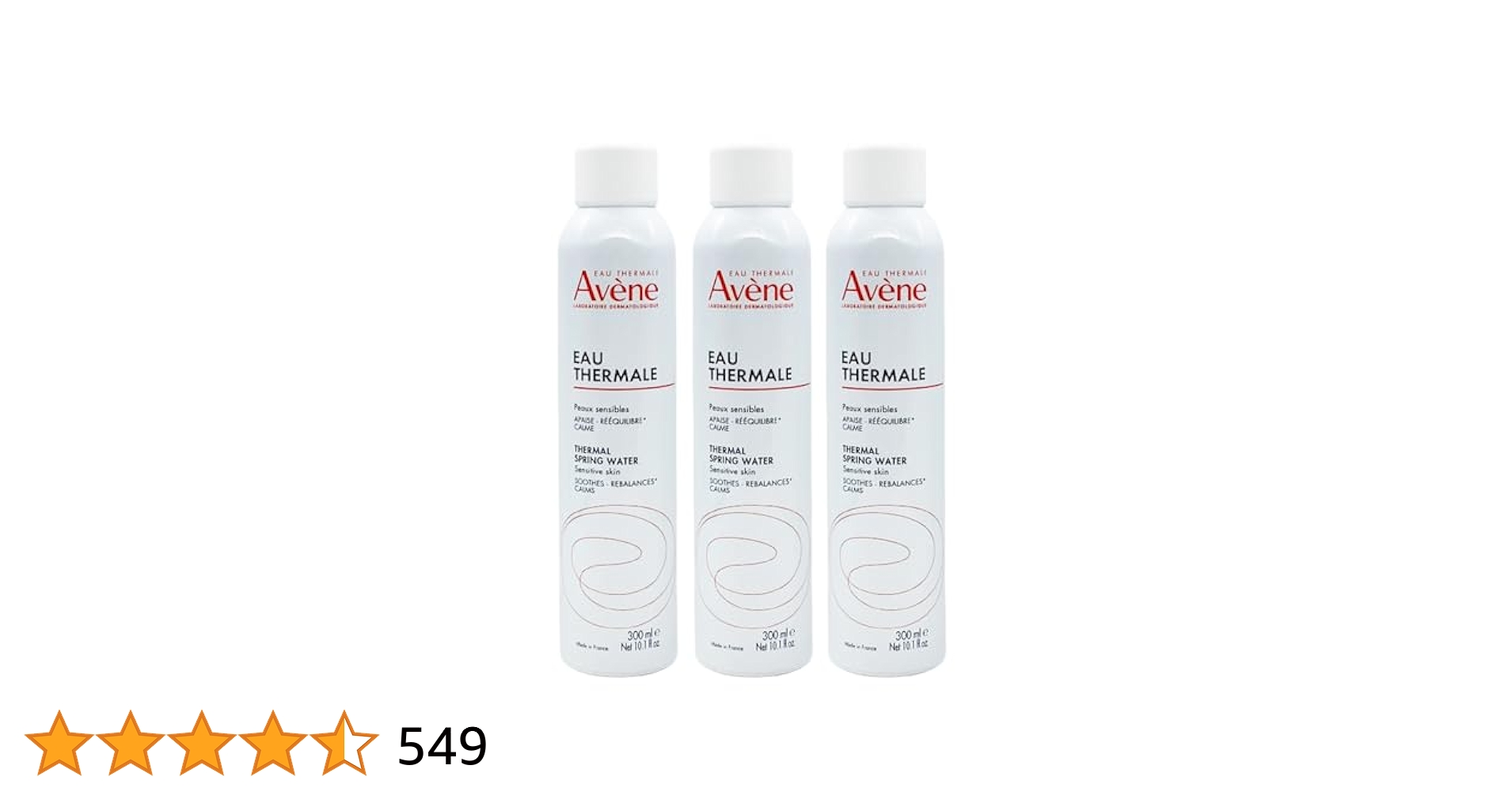 Amazon | アベンヌ(Avene) ウォーター 300ml 3本セット [並行