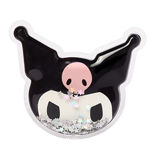 Image of Cute Anime Mobile Holder Grip Stand for Phones Selfie Holder for Smartphones, Designed for Kids and Teens. [ Gel Inside ]-(Model -Kuromi Face)