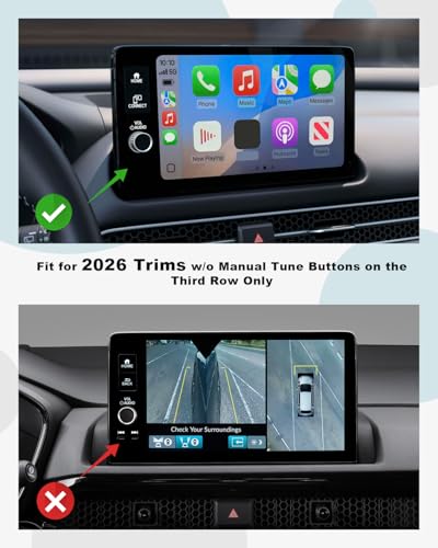 Image of CDEFG for 2026 Honda CRV Screen Protector 9-Inch Tempered Glass for 2026 Honda CR-V Hybrid Accessories HD Anti Fingerprints 2026 CRV Screen Cover 9H Hardness